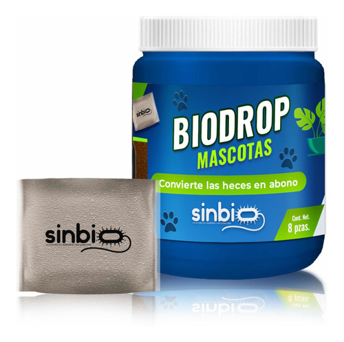 Imagen 1 de 2 de Biodrop Mascotas Degradador De Heces