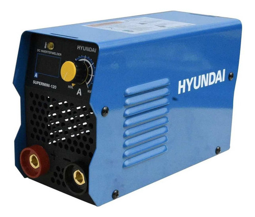 Planta Soldar Dual 110v/100a 60 Hz Supermini-120 Hyundai Color Azul