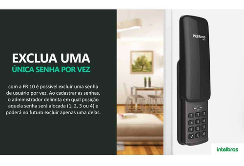 Fechadura Digital Fr 10 Intelbras
