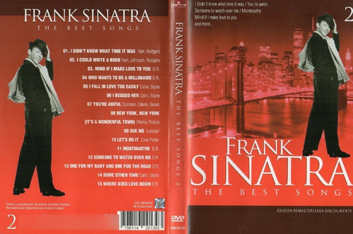 Dvd Frank Sinatra   The Best Songs 2 