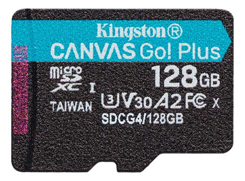 Memoria Microsd Kingston Canvas Go Plus Gen4 128 Gb 200mb/s