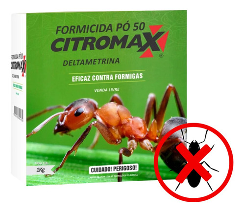 Formicida Pó 50 Citromax 1 Kg