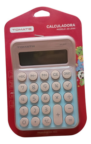 Calculadora Aiker Tomate Ak-jo44 8 Dígitos Manual