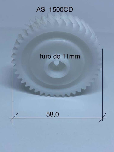 Engrenagem Fragmentadora As 1500 Cd (motor)