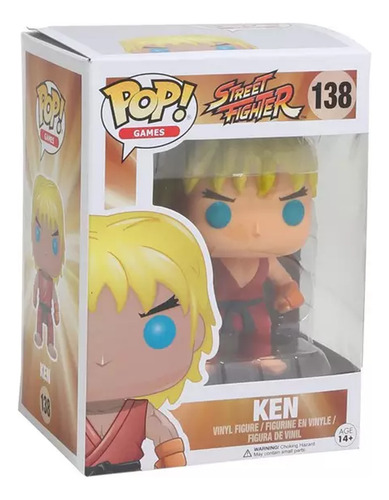 Ken #138 - Street Fighter - Funko Pop! Games
