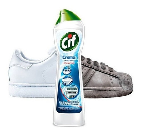 12 Cif Crema Original Cloro Con Microparticulas 750g