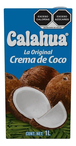 Crema De Coco Calahua 1lt