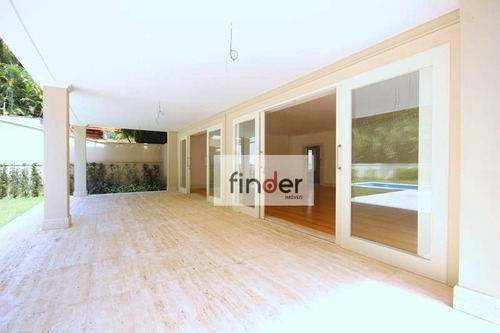 Imagem 6 de 25 de Casa Cidade Jardim, Projeto De Bi Crisóstomo, 840 M², 4 Suítes, Piscina, Área Gourmet, Jardim Com Paisagismo E Muito Espaço. Av. Amarilis - Ca0812