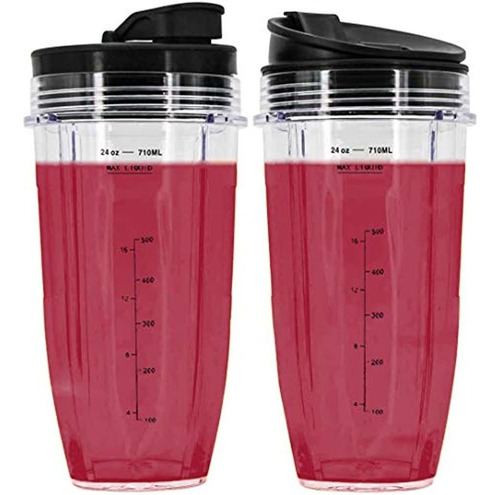 Vasos De 24 Oz Para Vasos De Repuesto Nutri Ninja Pro Con Ta