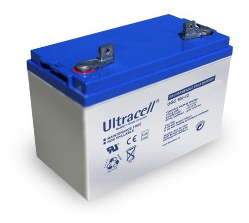 Imagen 2 de 2 de Bateria Solar Ultracell Gel 12v 100ah