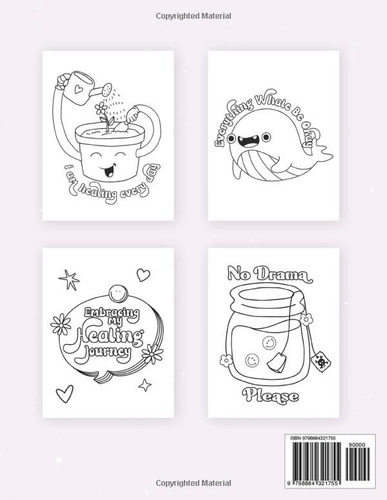Libro: Libro Para Colorear Retro Anxiety: Cute Aesthetic Men