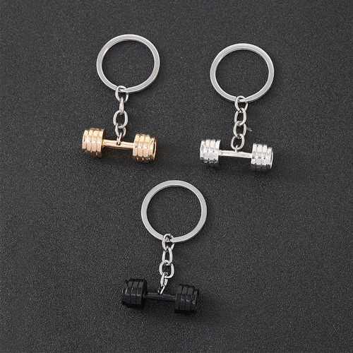 Llavero Con Mancuernas En Miniatura Personality 3