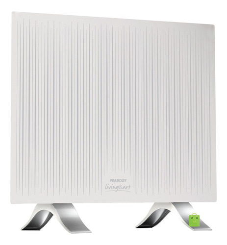 Vitroconvector Peabody 1000w Vidrio Templado Pe-vc10rb