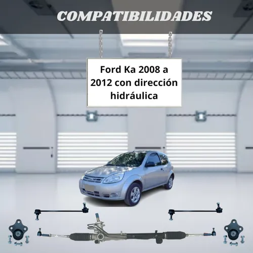 Kit Direccion Ecosport Caja + Extremos + Bieleta + Rotula