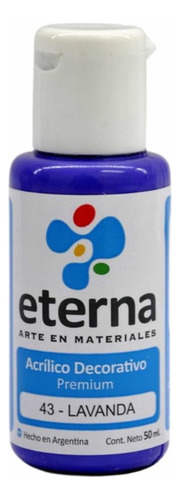 Acrílico Decorativo Premium Eterna 43 Color Lavanda La Plata