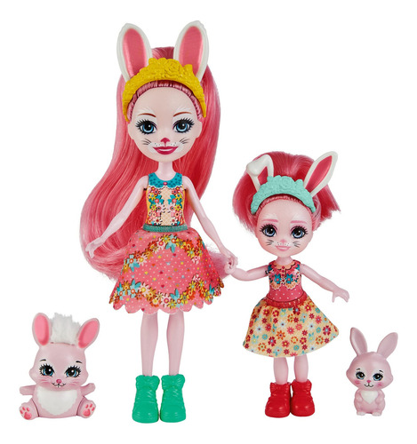 Enchantimals Bree & Bedelia Bunny Sister Dolls 6 Y 4 Pulga