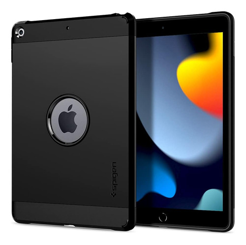 Funda Para iPad 10.2 Spigen Tough Armor Negro