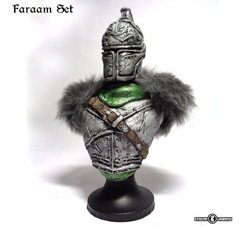 Dark Souls Faraam Set Warrior Darksouls Busto Resin Medieval