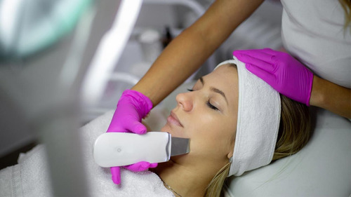 Imagen 10 de 10 de Masajeador Facial Ultrasonido Peeling + Roller + Lifting Ion
