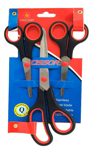 Imagen 1 de 2 de 3 Tijeras Acero Inoxidable Oficina Escolar Calidad Corte