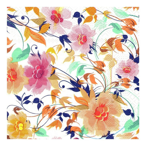 Imagen 4 de 4 de Servilletas Decoupage Set Primaveral Laura Craft