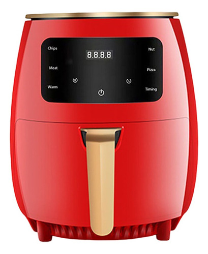 Freidora Aire Smart Multifunción 4.5l Temperatura Ajustable Rojo