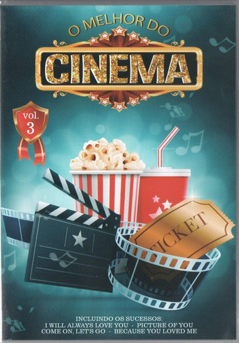 Dvd O Melhor Do Cinema Produto Novo Lacrado