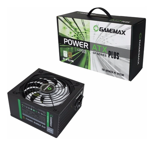 Fuente De Poder Gamer Game-max 650w 24p-8pin 1.5m 80 Plus