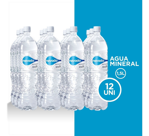 Agua Nevada Pet 1.5l 12 Unidades.