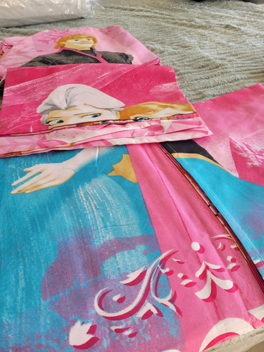 Sábanas Infantiles Estampados De Personajes Frozen Estampado