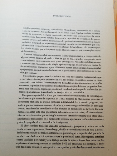 A7 Temas Selectos De Matemáticas, José M. Becerra Espinosa (Usado)