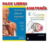 Comprar Pack Prometheus Atlas Anatomia Y Mosby Cuaderno Colorear