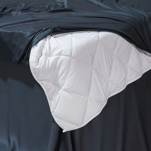 Manta Pesada + Cobertor Bambú | 1/1,5 Plazas | 9 Kg | Gris Oscuro | Hypnos