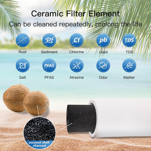 Sistema De Filtro De Agua Debajo Del Fregadero Elemento...