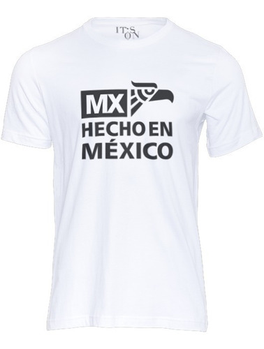 Playera Mexicana. Hecho En México. 15 Septiembre.