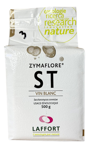 Levadura Zymaflore St Para Vino Blanco Licoroso .5 Kg