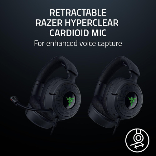 Auriculares Para Juegos Con Cable Razer Kraken V4 X: Control