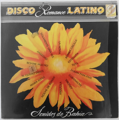 Disco Romance Latino Sonidos De Bahía Lp