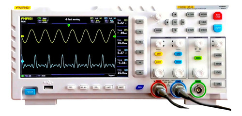 Imagen 1 de 6 de Osciloscopio Digital Fnirsi 1014d 1 Gs+ Generador De Señales