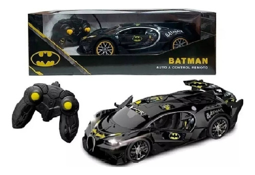Batman Auto Rc Marvel Color Negro Prm