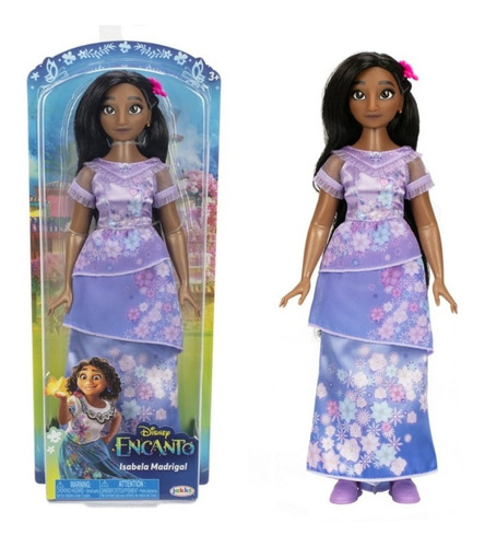 Isabela Encanto Disney Muñeca 28 Cms Original Madrigal 