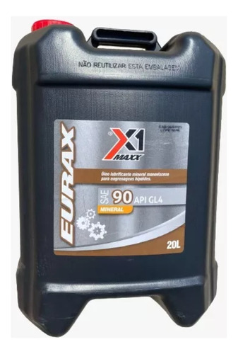 Oleo Cambio Transmissao Manual X1 Maxx Mineral 90 Api Gl4