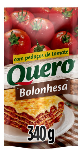 Molho De Tomate Quero Bolonhesa 340g