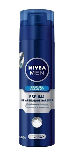 Espuma P/ Barbear Nivea For Men Original Hidratante 200ml