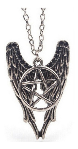 Supernatural - Collar Pentagrama  Dean Winchest Daga Espada