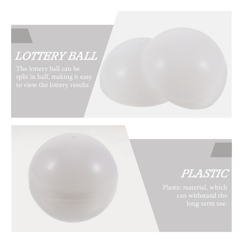 A Bolas Con Números De Rifa, Bola De Lotería, Bola Hueca,
