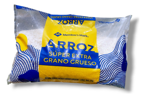 Arroz Super Extra Grano Grueso Members Mark 3kg