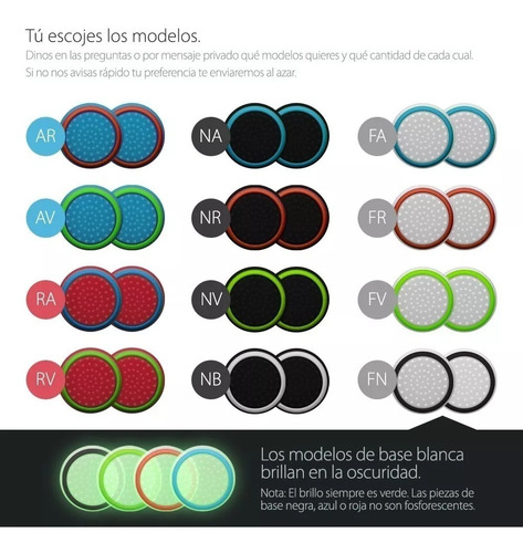 Imagen 3 de 9 de Cubre Botones Ps5 Varios Diseños X 2 Unidades
