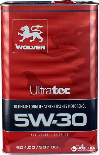 5w30 Wolver 100% Alemán Para 20.000 Km (7 Litros)