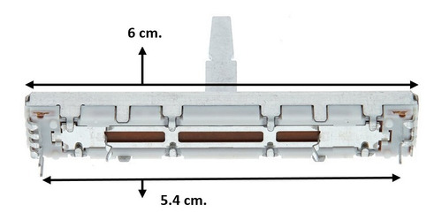 Paquete 4 Pzas 2 Fader Canal Dcv1010 Y 2 Pitch Dcv1034 Origi